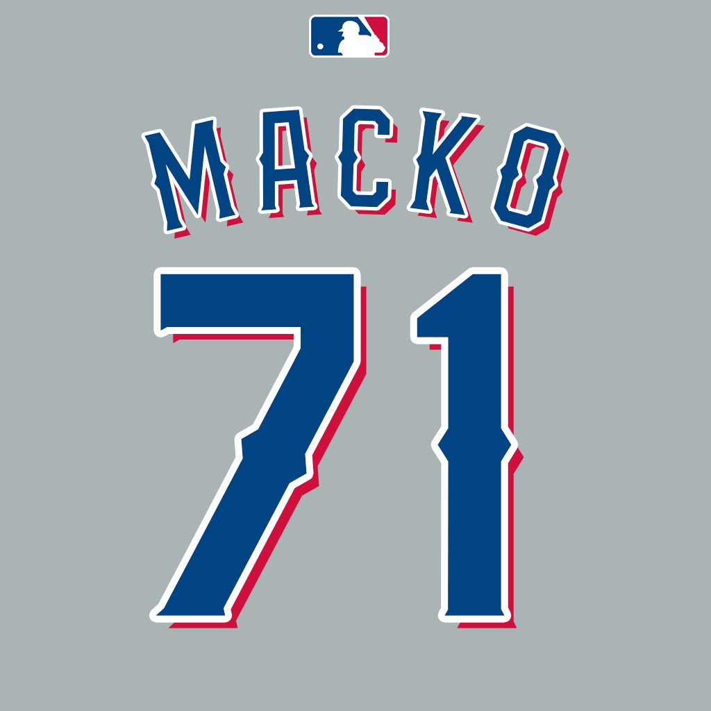 Foto: Twitter/X: @Rangers__Nation a @MLB Jersey Numbers (@NumbersMLB)