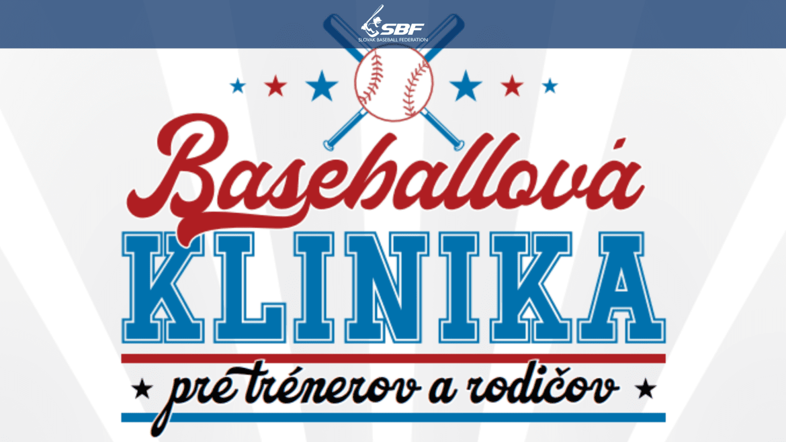 SBF pozýva trénerov a rodičov na prvú slovenskú baseballovú kliniku